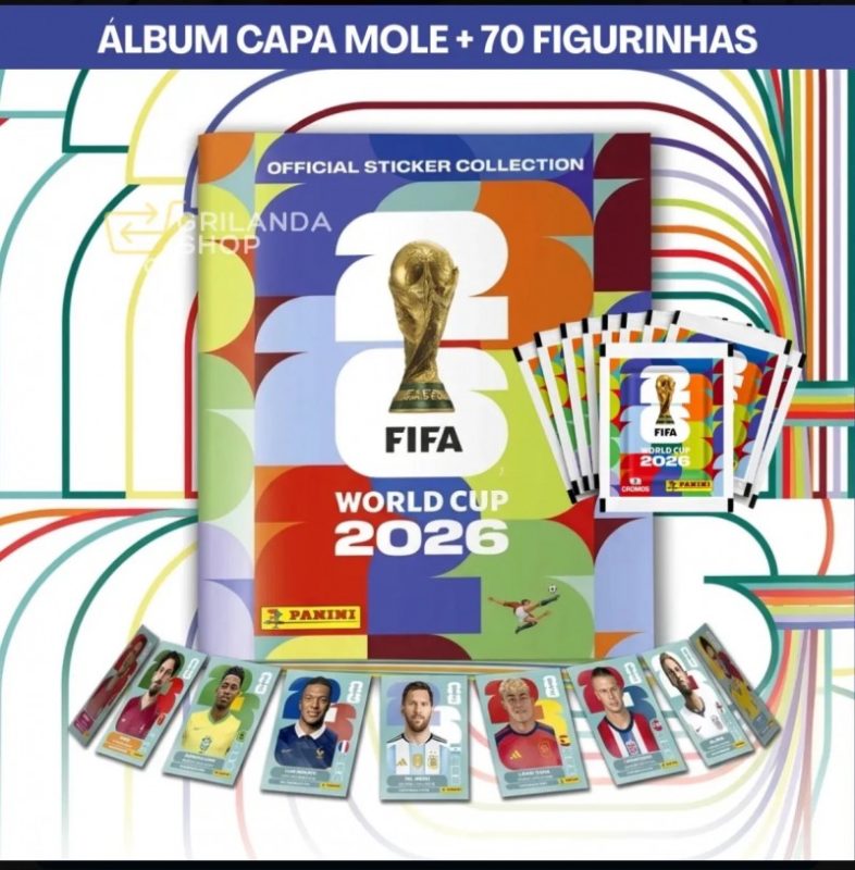  Figurinhas da Copa do Mundo Complete Seu Álbum!