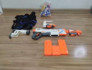 Nerf + Munição + colete — foto 3