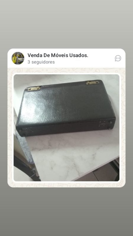 Maleta executiva marrom