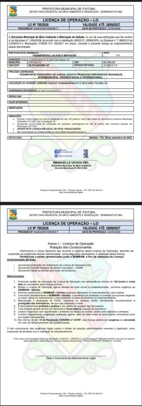Publicação De Entrega De L.o