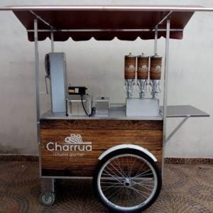 Carrinhos de churros gourmet novo com curso de churros modelo Idealmaq — foto 3