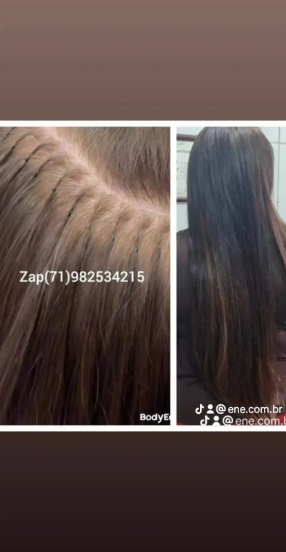Megahair todas as técnicas atendimento também em domicílio