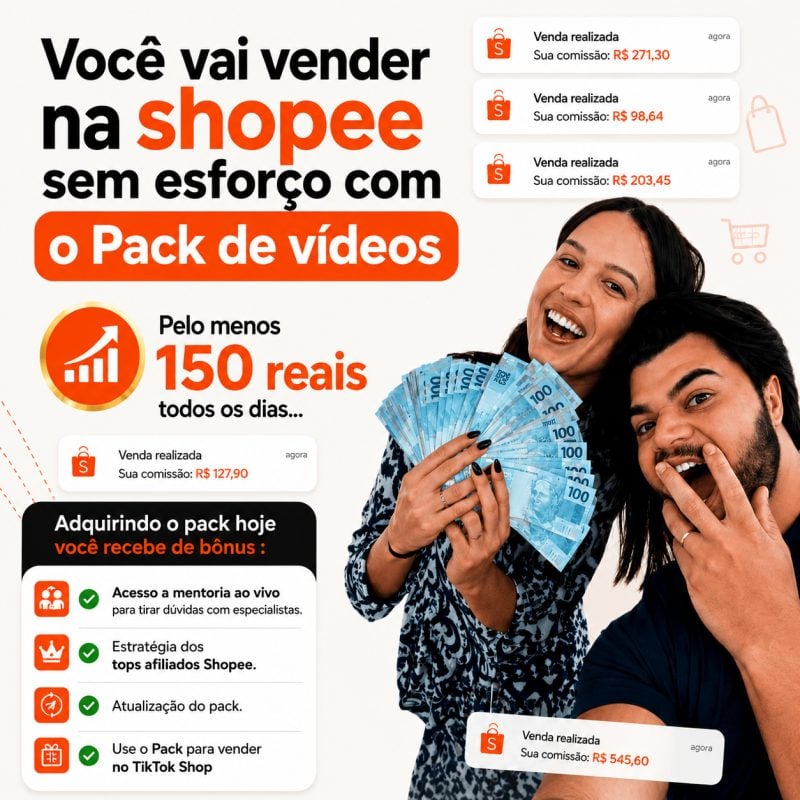 Curso Profissional - multiplicar mais vendas na Shopee!