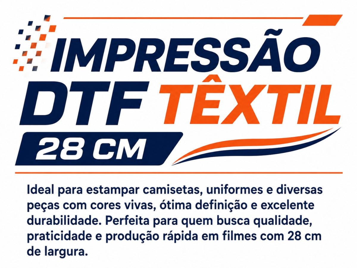 Impressão Dtf Têxtil 28 Cm — foto 2