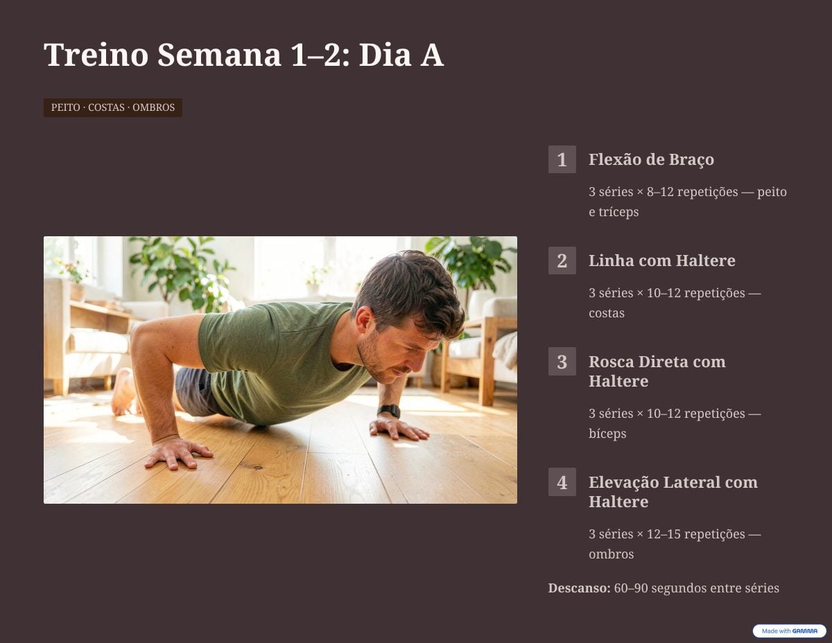 E-book Manual de Hipertrofia: Guia Prático de Treino e Nutrição — foto 2