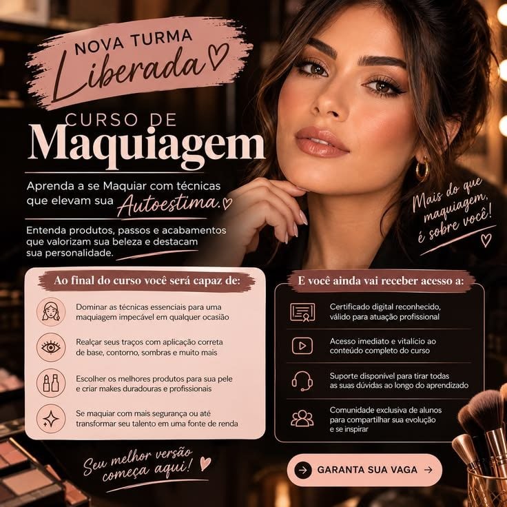 Curso de Maquiagem - Promoção