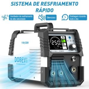 Dê uma olhada em Máquina Solda Inversor IGBT 250a Sem Gás 3 Em 1 Multifuncional 110v/220v — foto 6