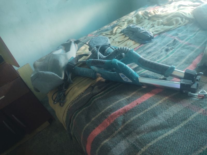 Lixadeira telescópica mod:ZWJ luatek 6 kilos