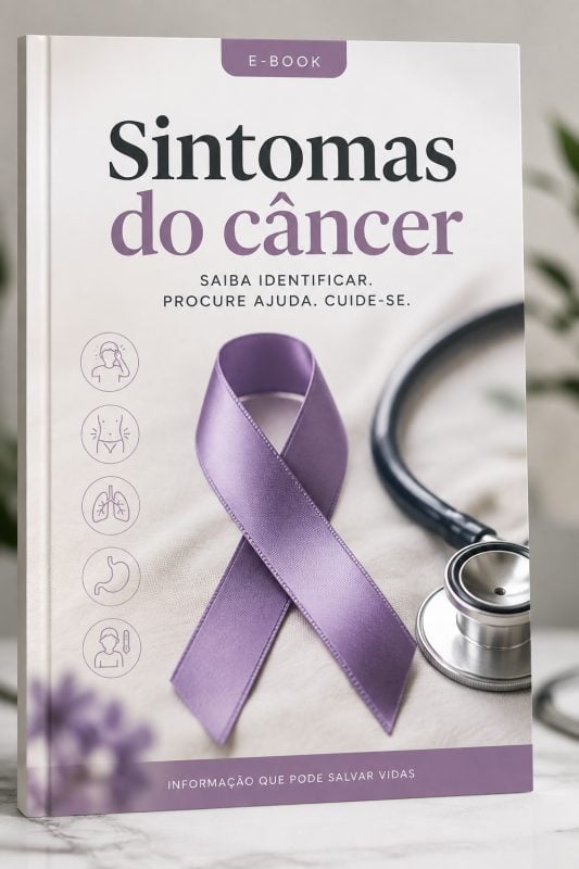 Este é um e-book sobre sintomas do câncer!