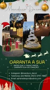 Locação de árvore de Natal decorada e Cenografia natalina em Brasília DF — foto 4