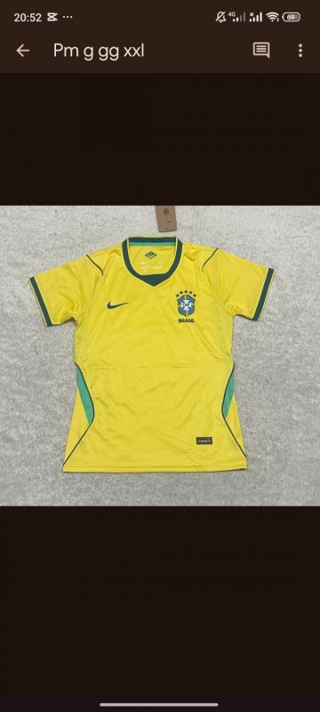 Camisa Seleção Brasileira I 26/27 - Torcedor Masculina - Amarela