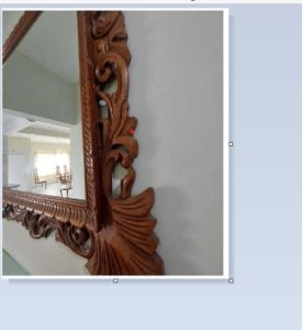 Sala de Jantar em Cerejeira Maciça com 6 Cadeiras e Aparador — foto 6