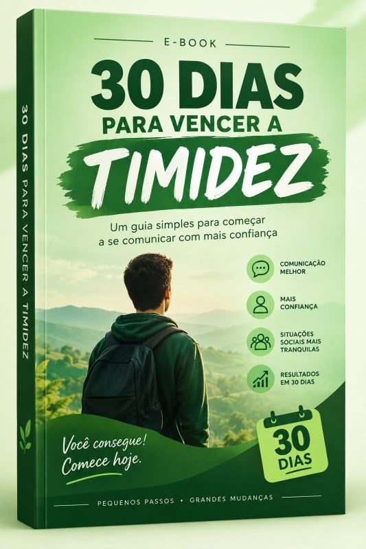 Como vencer a timidez em 30 dias