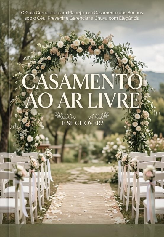 Casamento ao Ar Livre: E Se Chover?