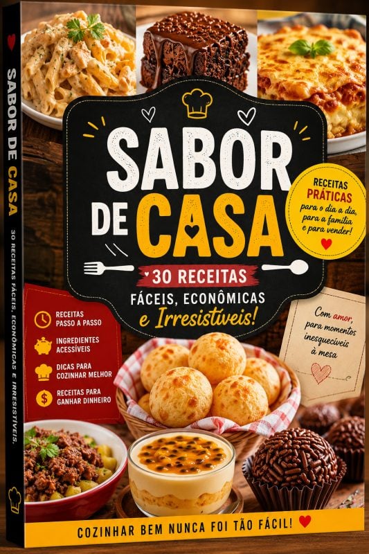 30 Receitas Fáceis, Econômicas e Irresistíveis