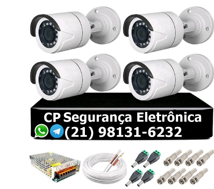 Câmeras de segurança, alarme monitorado em tempo real por app no celular, pabx etc..
