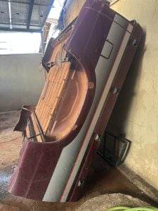 Vendo carroceria D20 deluxe cor vinho — foto 4