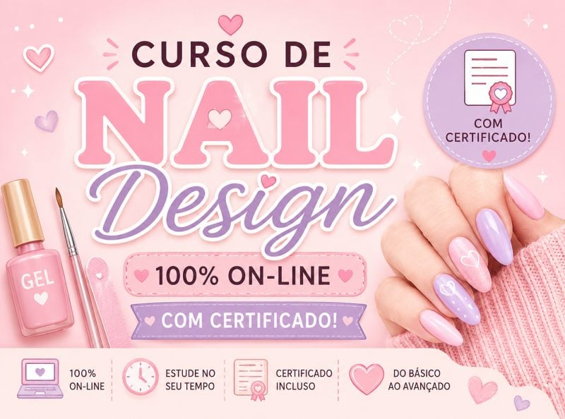 Curso nails completinho