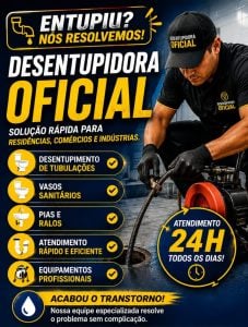Desentupimento de ralo, pia, vaso sanitario esgoto geral. — foto 4