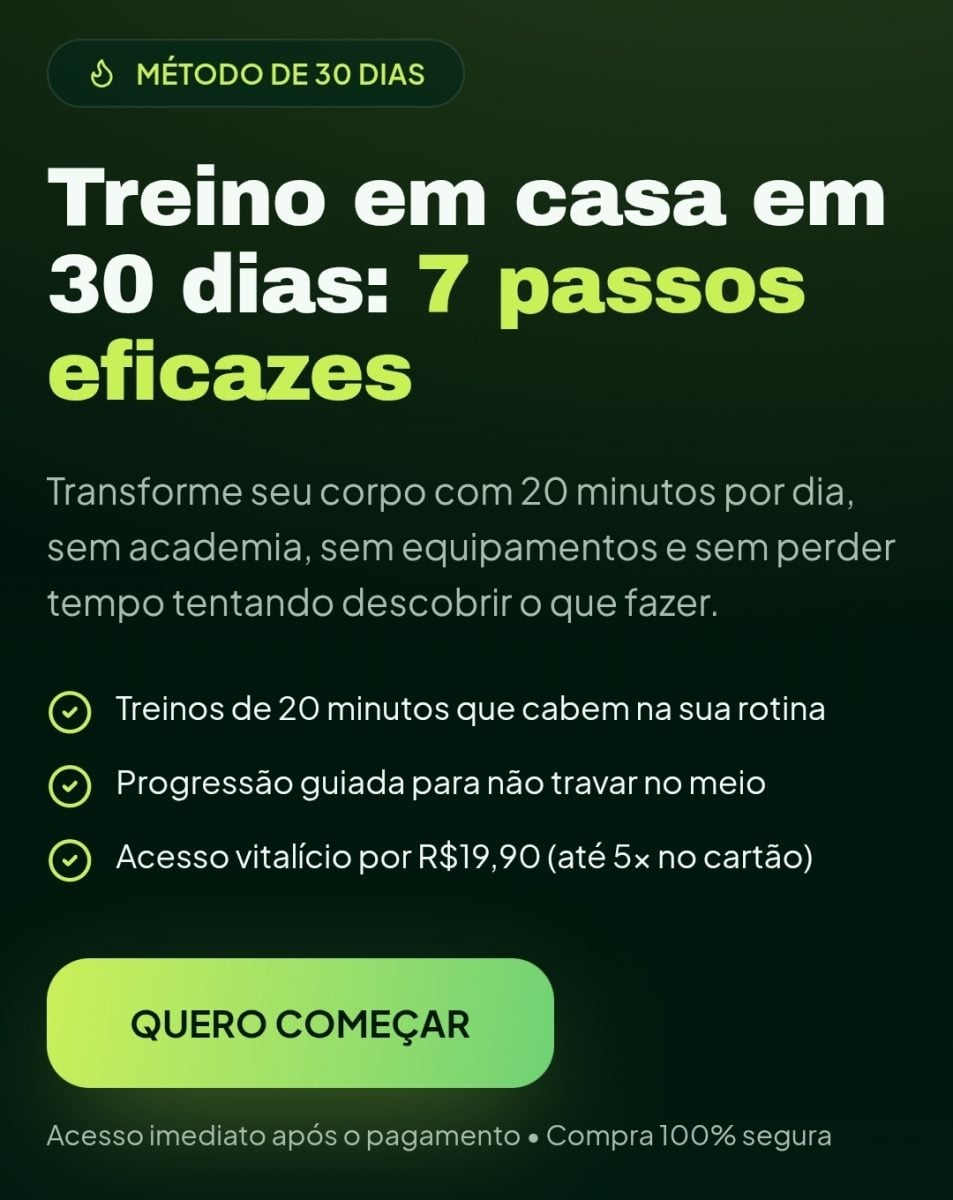 Ebook - Treino em Casa em 30 Dias: 7 Passos Eficazes — foto 2
