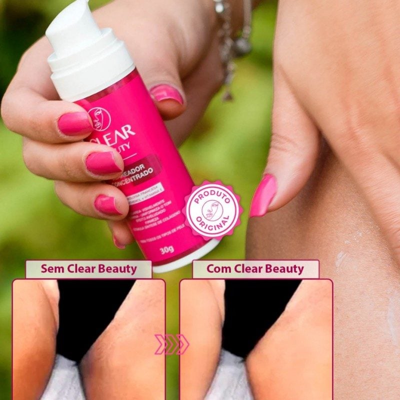 Clareador De Virilha E Axila Vreme Clareador Partes Intimas,-clear Beauty Original — foto 2
