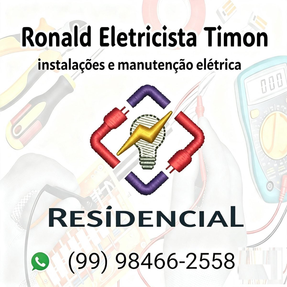 Ronald Eletricista Residencial Timon-ma — foto 2