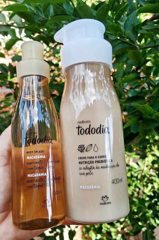 Conjunto Tododia Natura Macadâmia - Hidratante + Body Splash perfumado