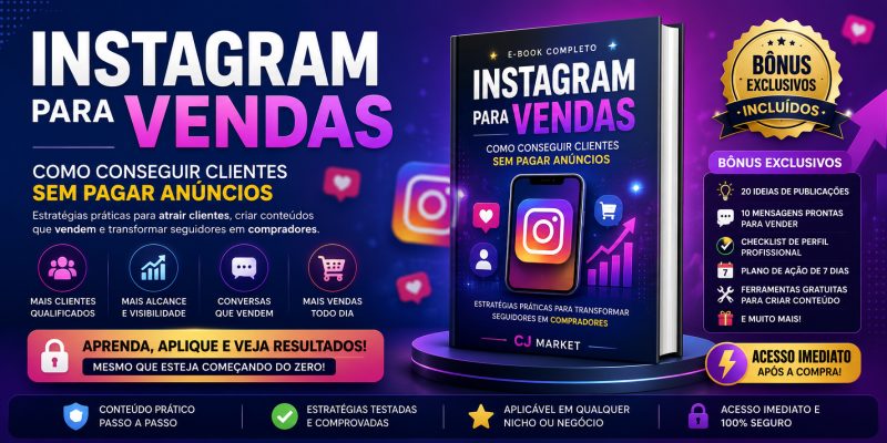 E-book: Guia de Instagram para Pequenos Negócios
