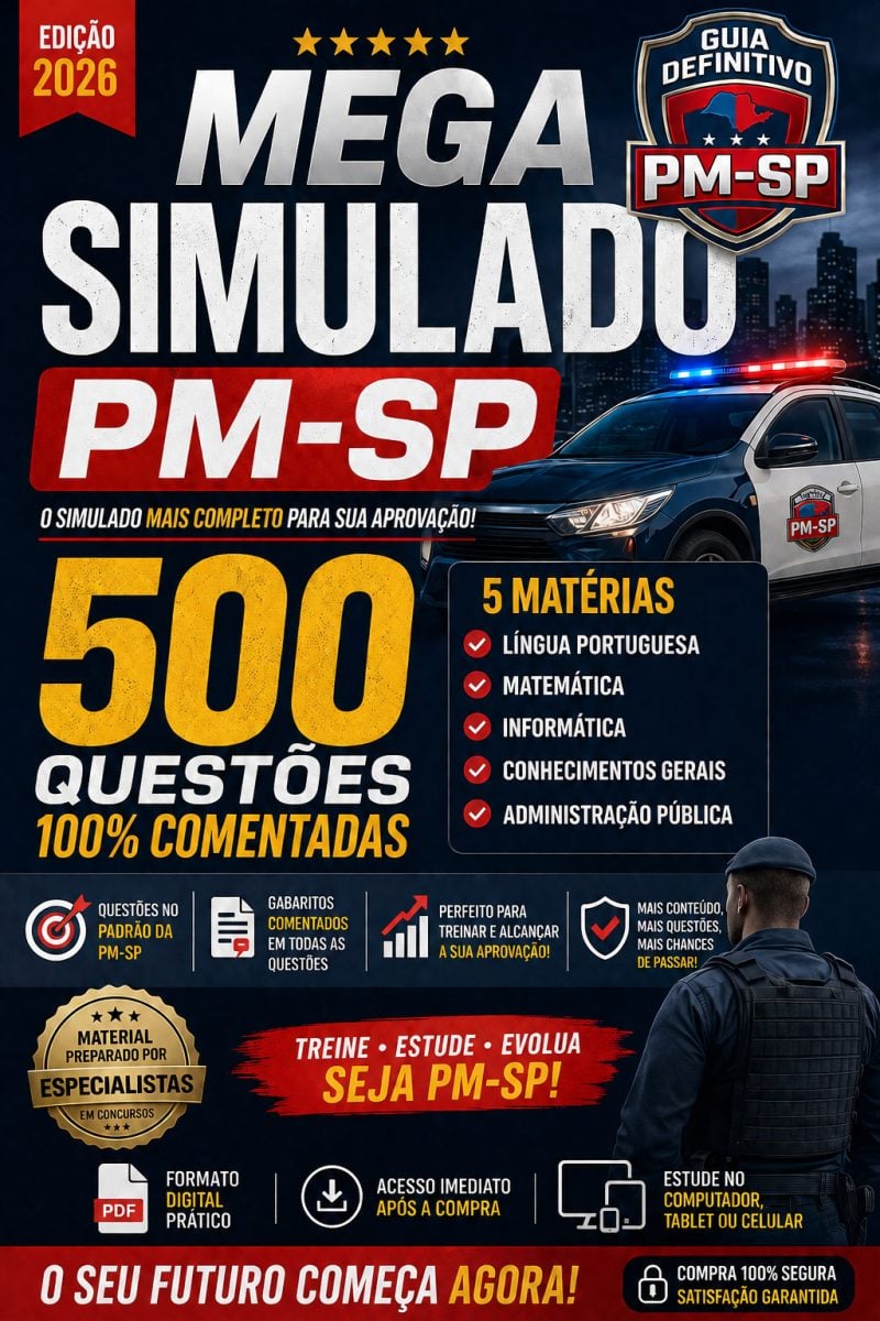 E-book Guia PM-SP 2026 — foto 2