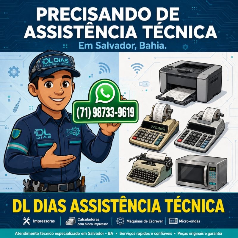 (71)98733-9619 Conserto de impressoras em Salvador