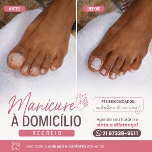 Manicure Pedicure E Nail Design Domicílio — foto 4