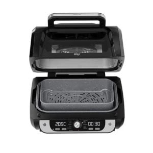 Fritadeira Elétrica sem Óleo Air Fryer 12 em 1 WAP 1800W Barbecue 10L digital Preta — foto 3