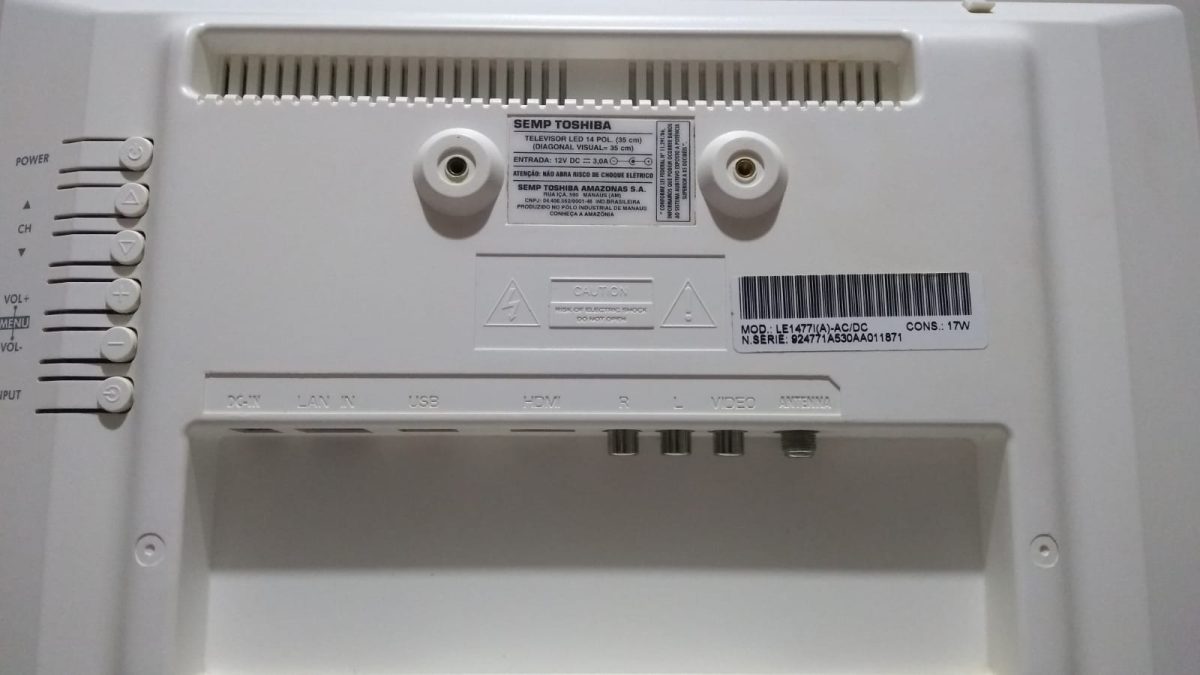 Tv led semp toshiba le1477 14pol. (leia abaixo) — foto 2