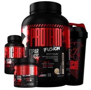 Kit Whey Protein Fusion + Bcaa + Creatina + Shaker — foto 3