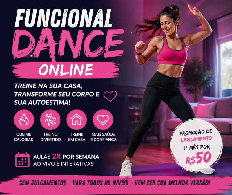 Aula Funcional Dance Online