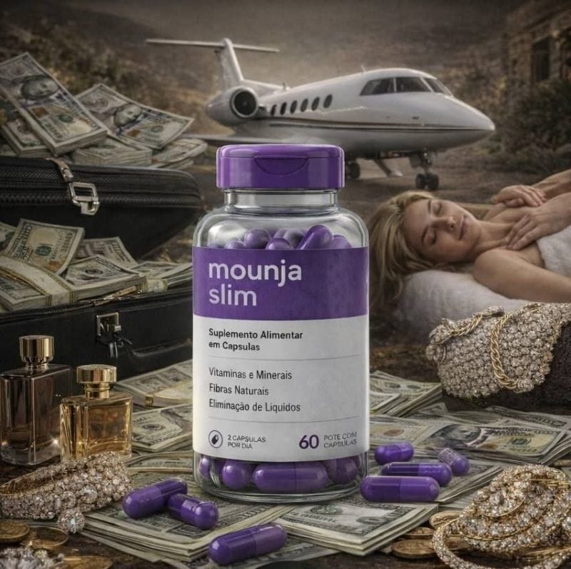 Mounja Slim Emagreça, Desinche e ative seu Metabolismo (Efeito Detox Queima de Gordura )