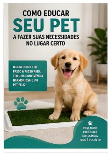 E-book Como educar o seu Pet a Fazer as suas necessidade no lugar certo