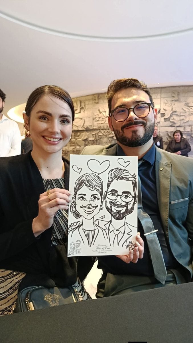 Caricaturas, Caricaturista, Caricaturas ao vivo em festas e eventos em geral — foto 2