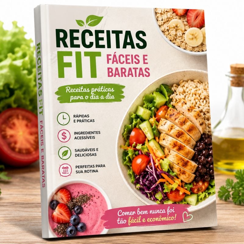 Receitas Fit Fáceis e Baratas receitas práticas para o dia a dia.