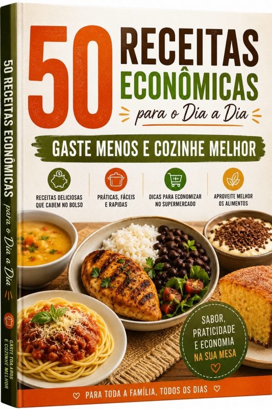 50 Receitas Econômicas para o Dia a Dia Economize sem Abrir Mão do Sabor