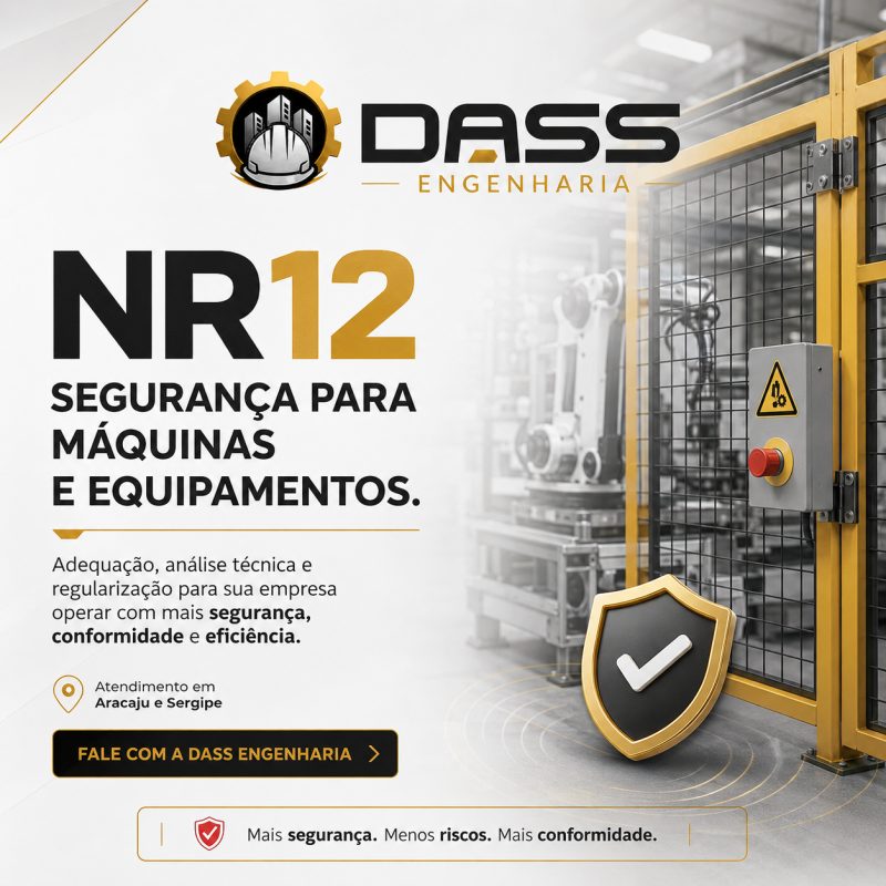 Adequação NR 12 para Máquinas e Equipamentos