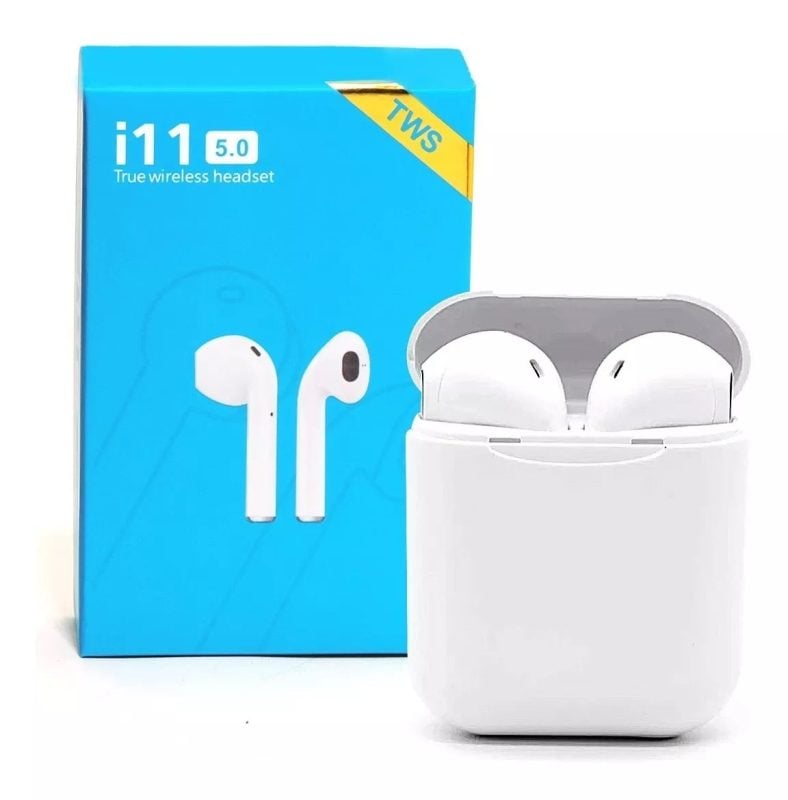 Fone de Ouvido I11 Bluetooth 5.0 TWS Original com Botão