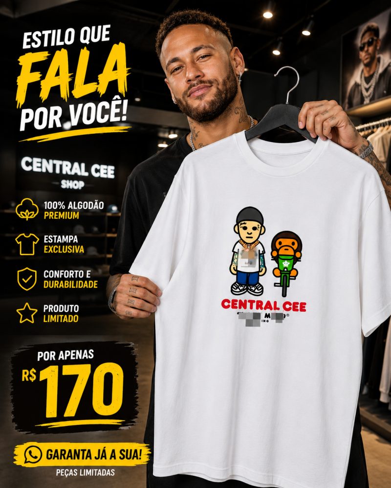 Camiseta Central Cee R$170 — foto 2