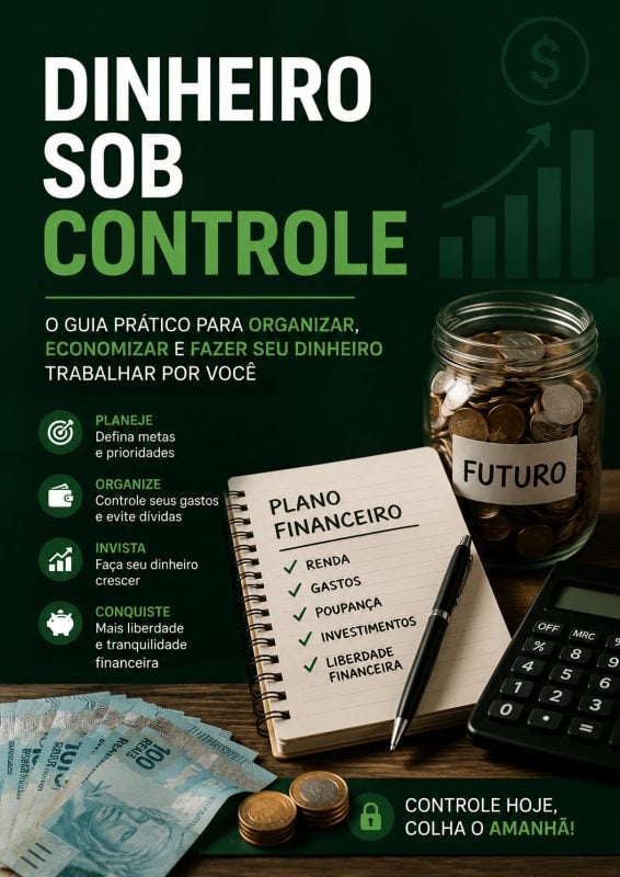 Dinheiro Sob Controle O Guia Prático Para Organizar Sua Vida Financeira