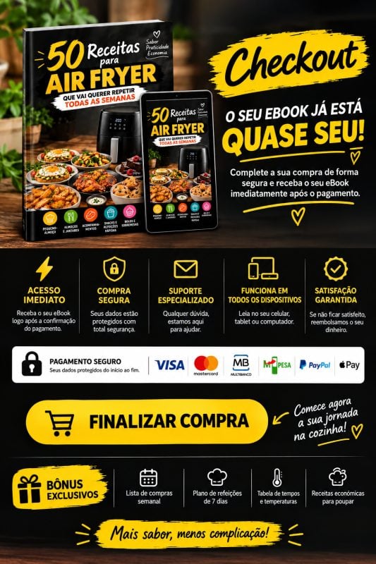Air fryer: Receitas Para Repetir Todas as S emanas