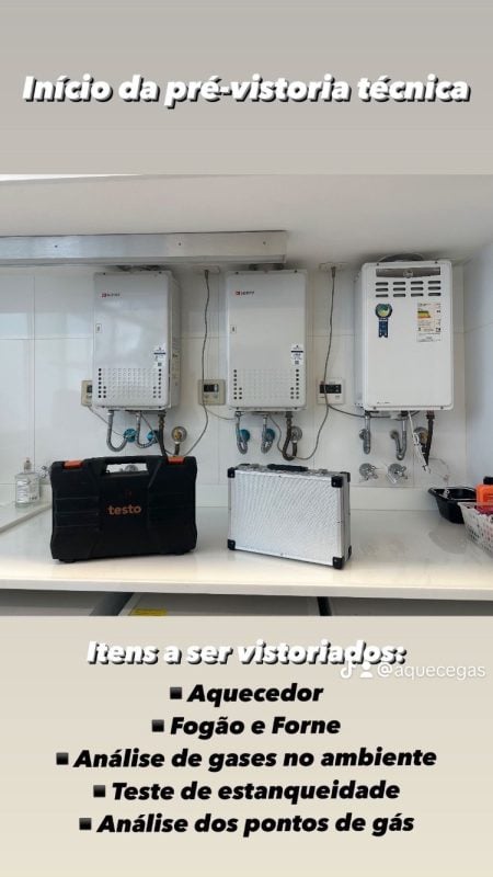 Correção de Ventilação Permanente para Aprovação na Inspeção de Gás