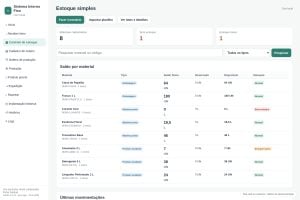 Sistema de Controle de Estoque com Entradas, Saídas e Inventário — foto 4