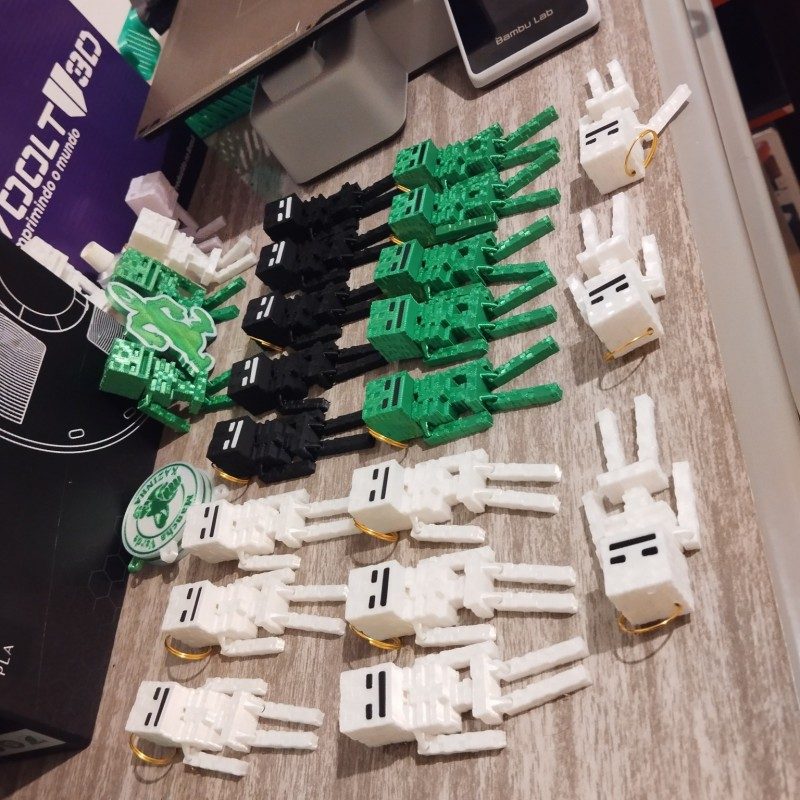 Chaveiros Esqueleto personalizado — foto 2