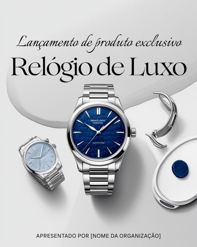 Relógio Masculino Premium Elegância Que Fala Por Você