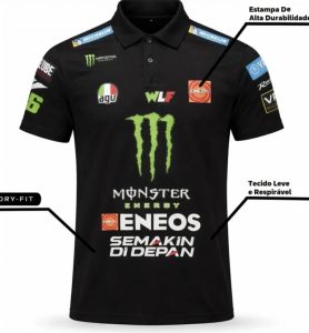 Camiseta Camisa Corrida Racing Automobilística Yamaha — foto 3